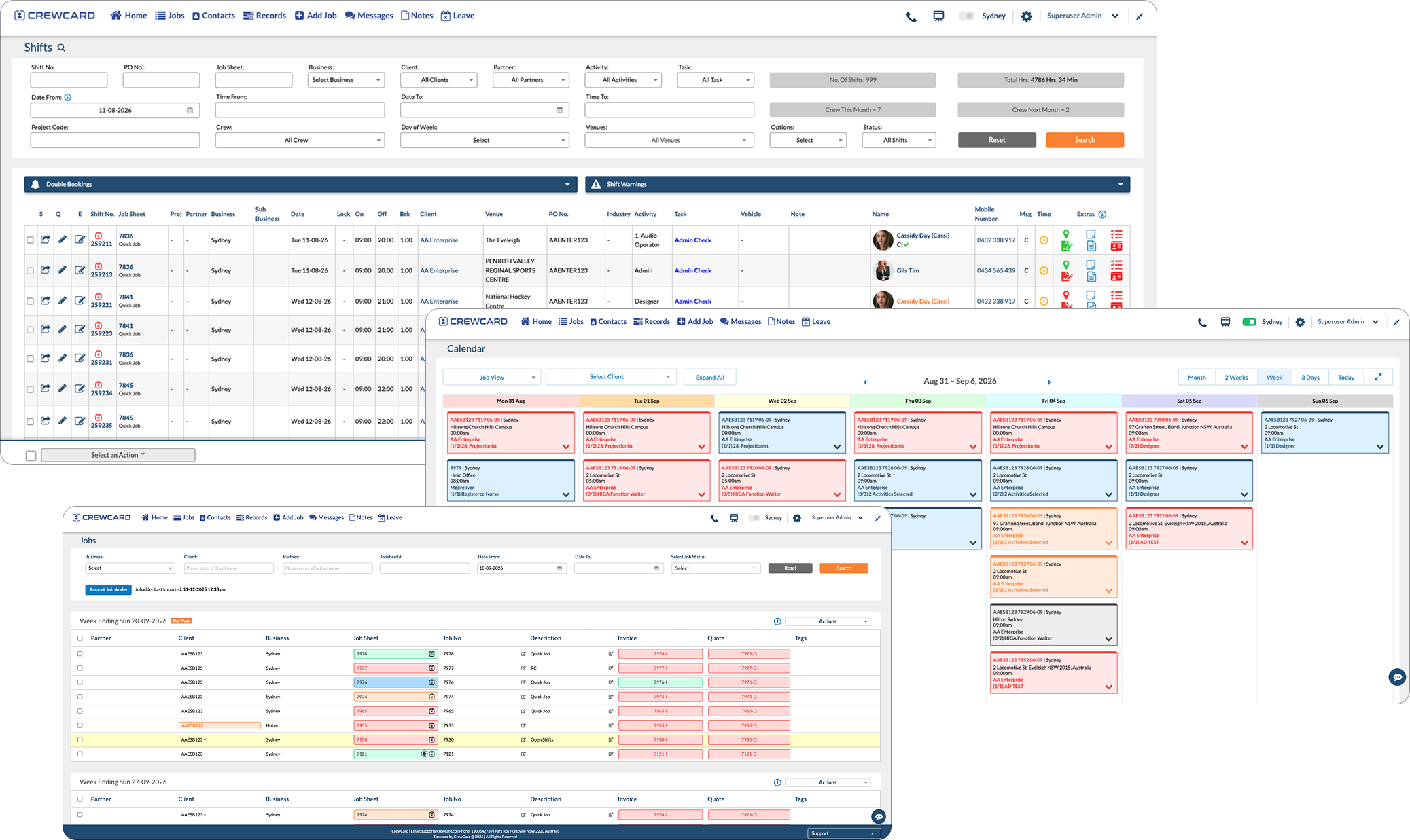CrewCard construction and trades workforce overview